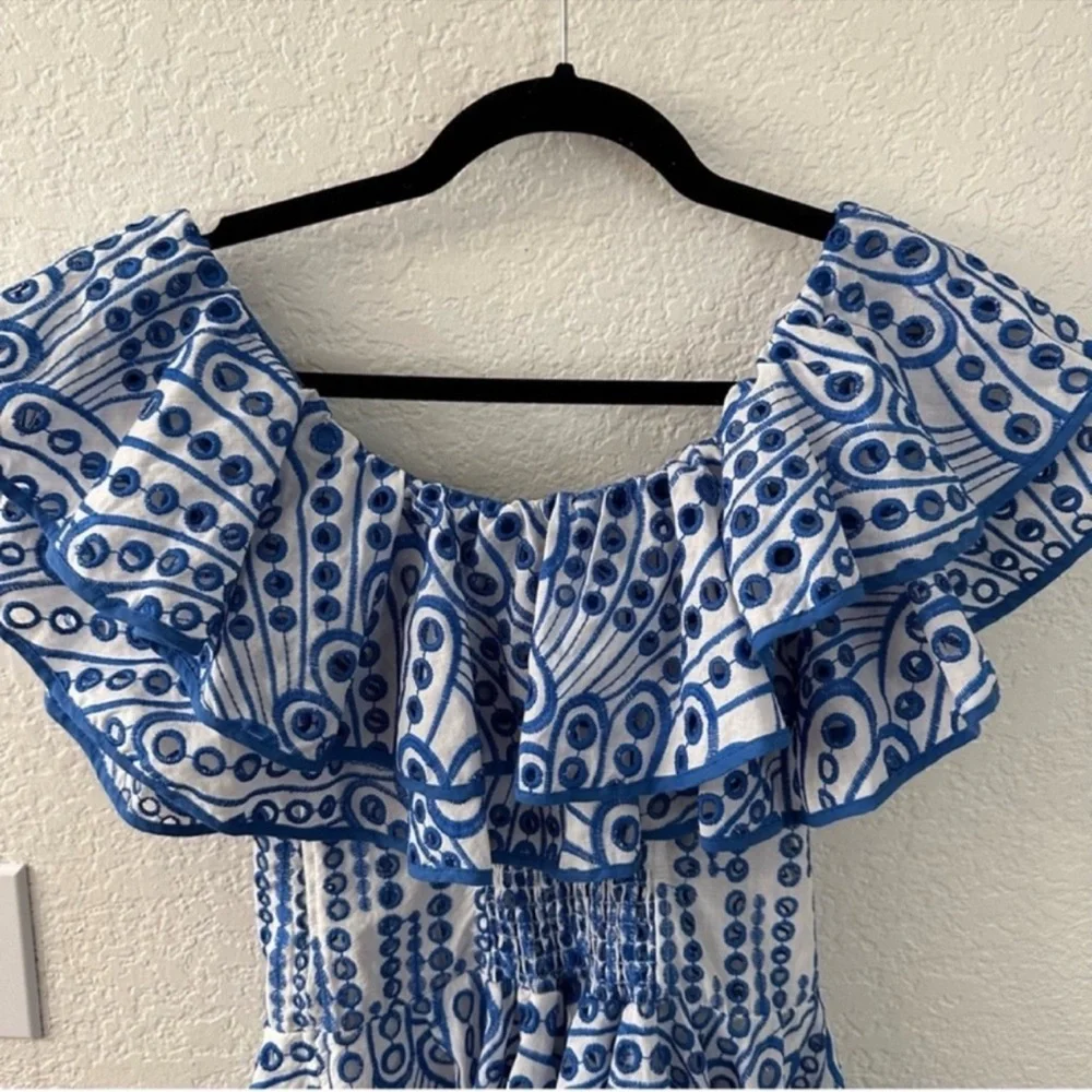 CHARO RUIZ IBIZA Dalia Ruffled Mini Dress - Picture 8 of 9